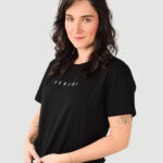 animush t-shirt oversize czarny serio