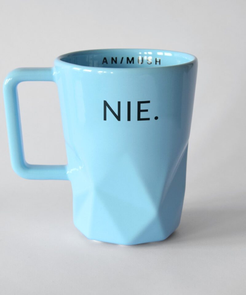 animush kubek błękitny nie