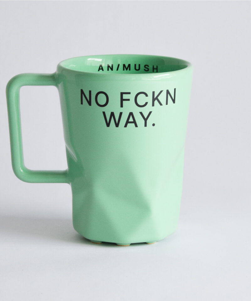 animush kubek pistacjowy no fckn way