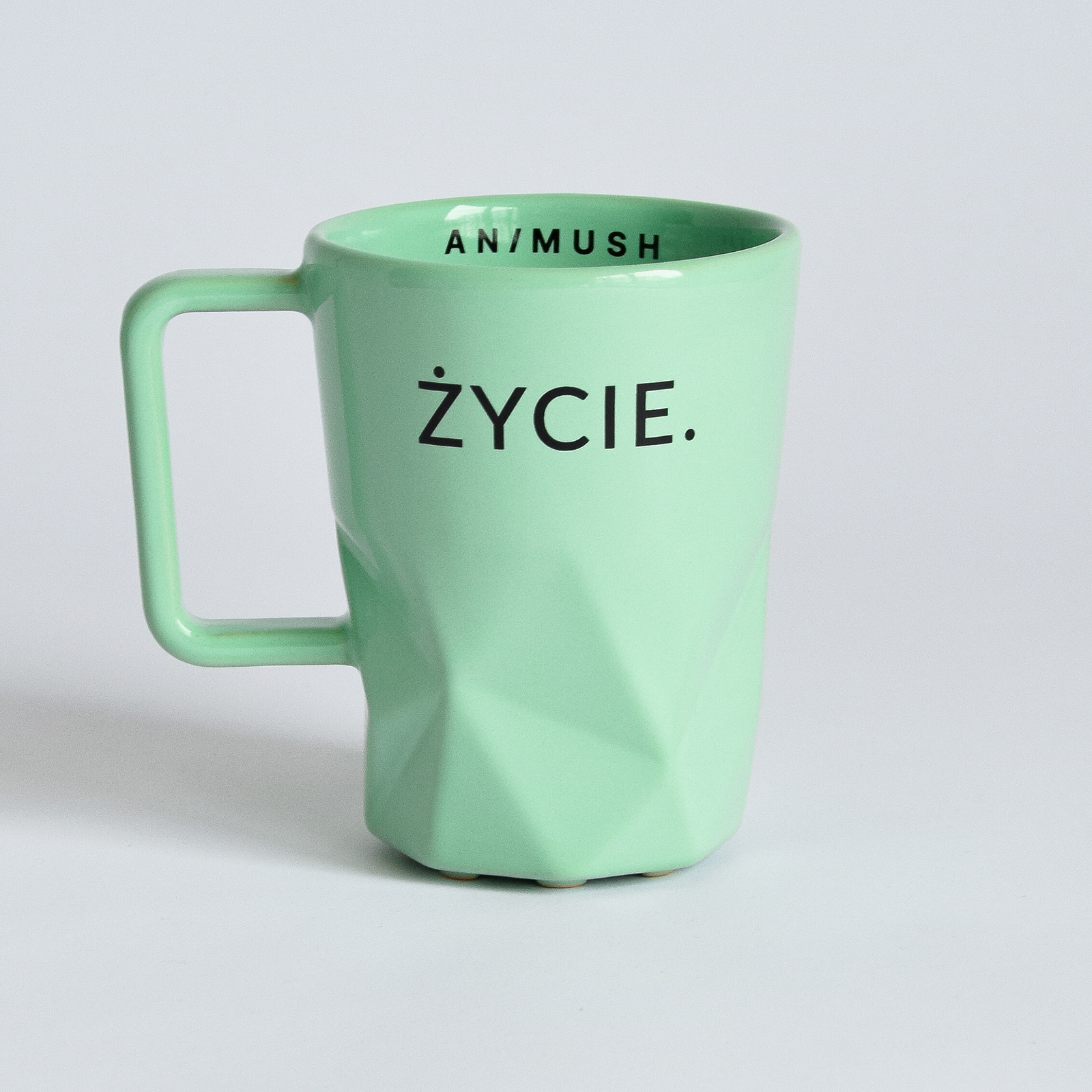 animush kubek pistacjowy życie