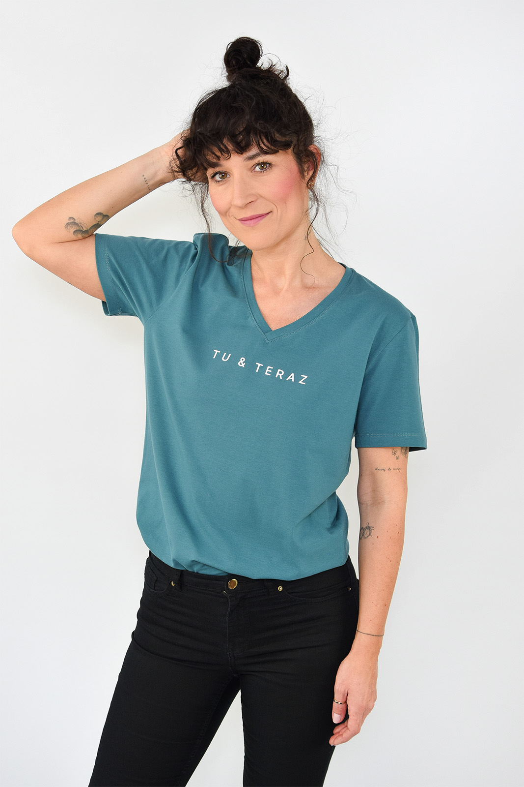 animush t-shirt oversize morski tu i teraz