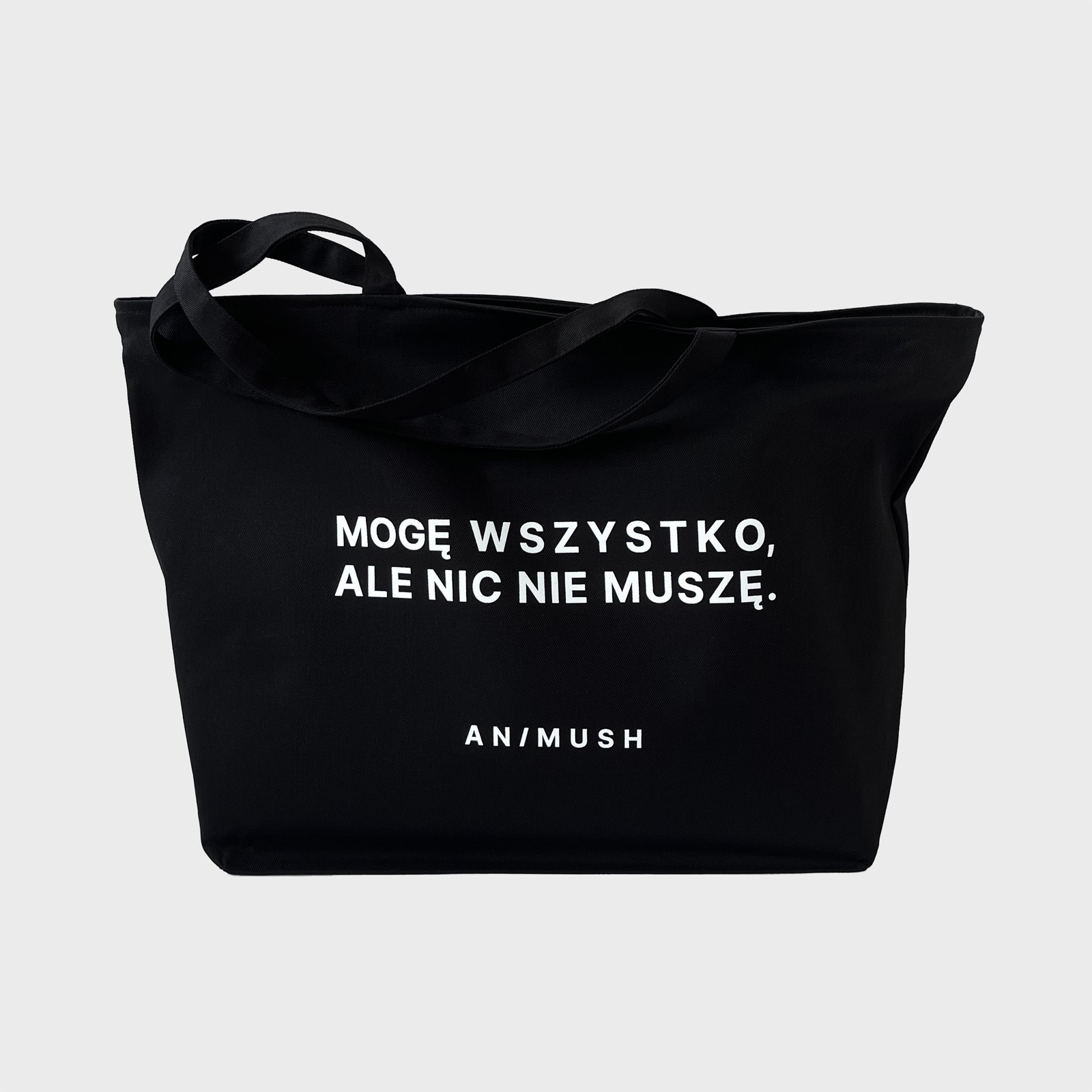 animush torba plażowa czarna