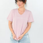 animush t-shirt oversize pudrowy róż cudownie