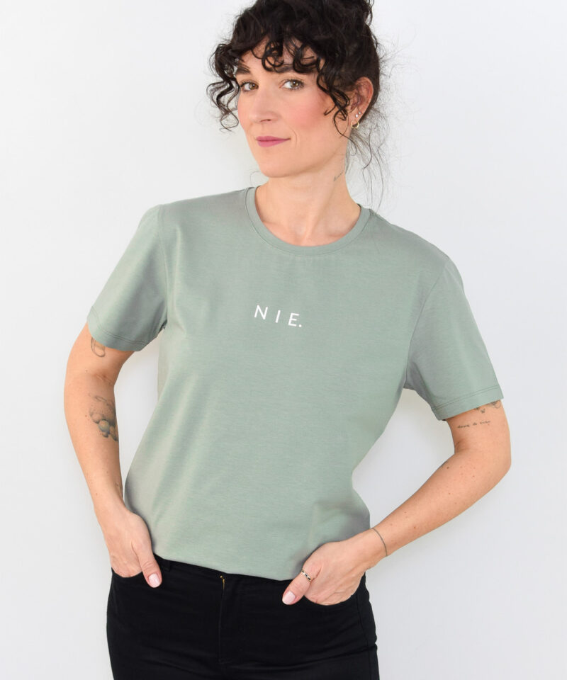 animush t-shirt oversize szałwiowy nie