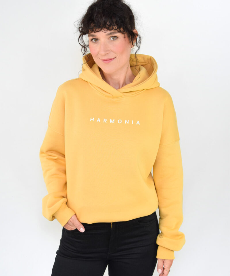 animush bluza hoodie miodowa harmonia