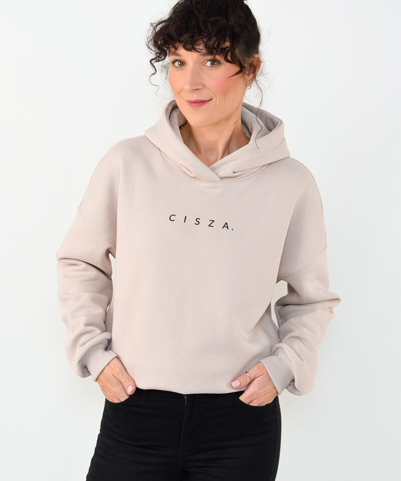 animush bluza hoodie piaskowa cisza