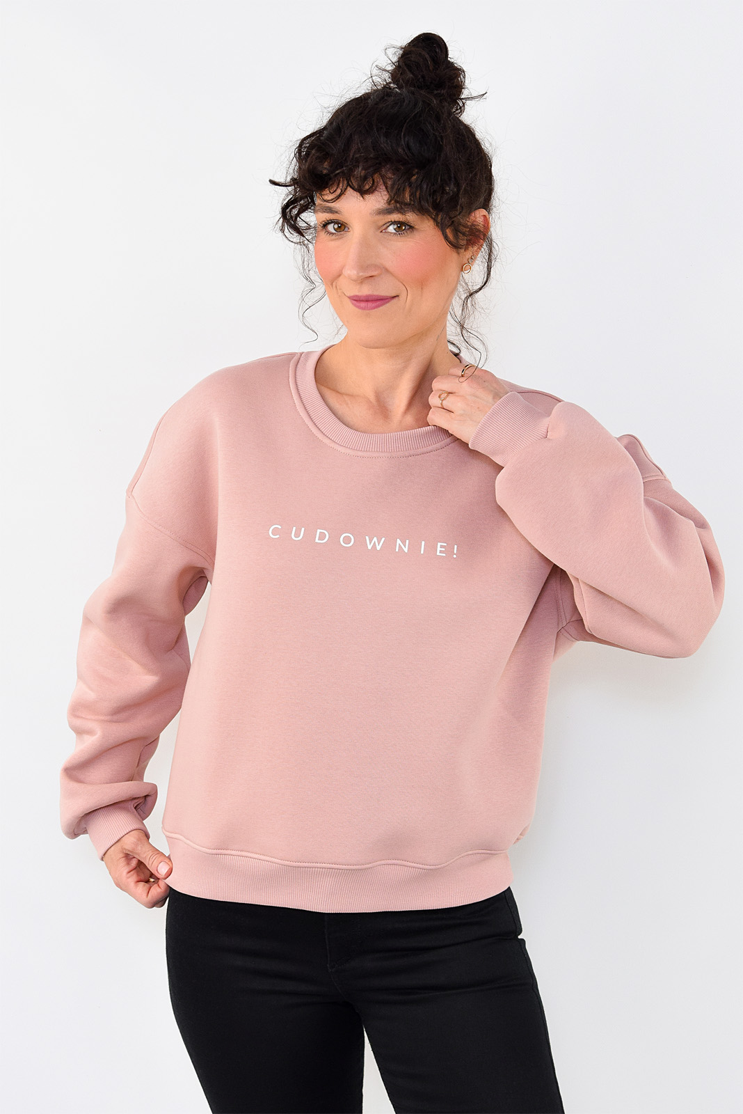 animush bluza classic różowa cudownie