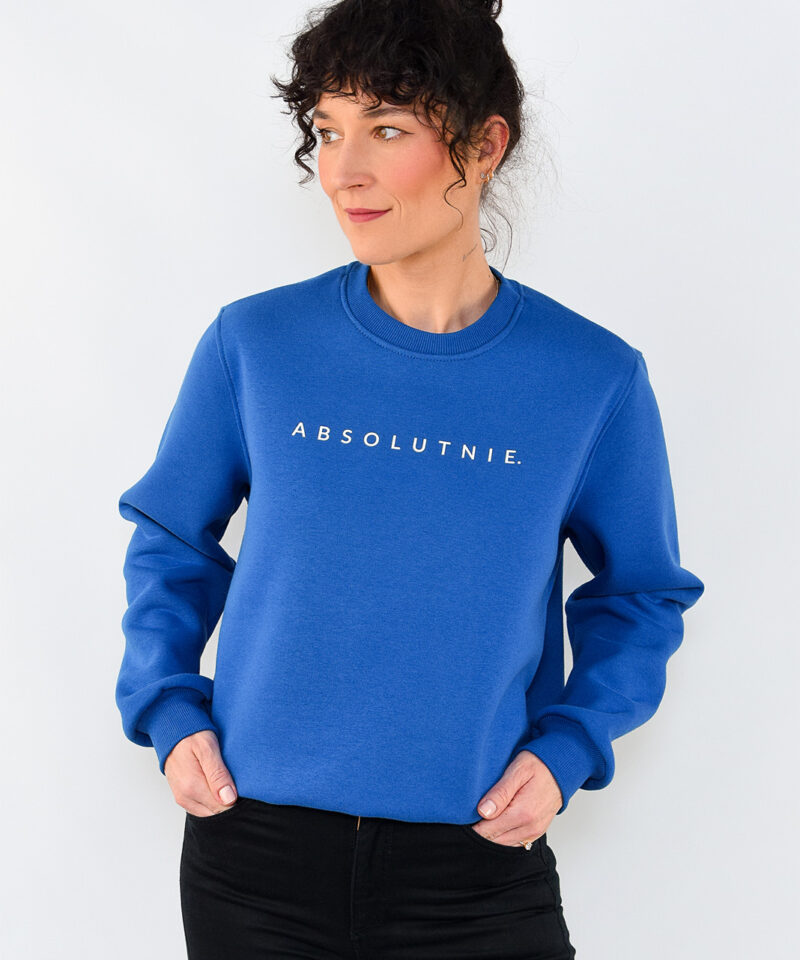 animush bluza regular kobalt absolutnie