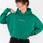 animush bluza hoodie zielona powoli