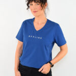 animush t-shirt regular kobalt offline