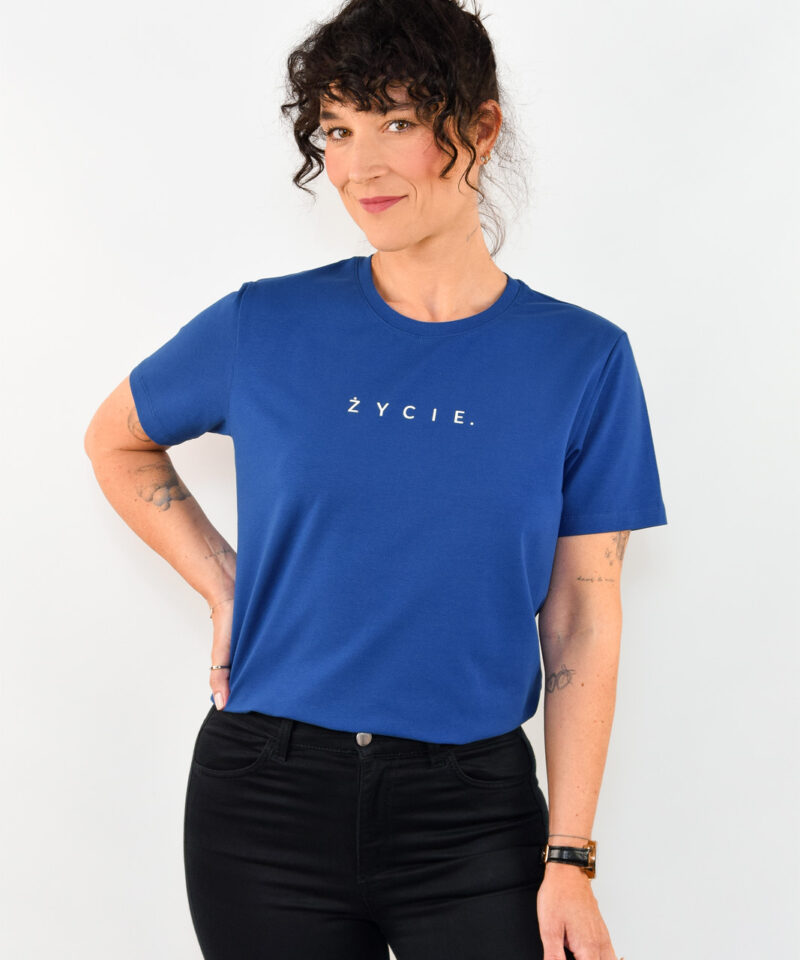 animush t-shirt regular kobalt życie