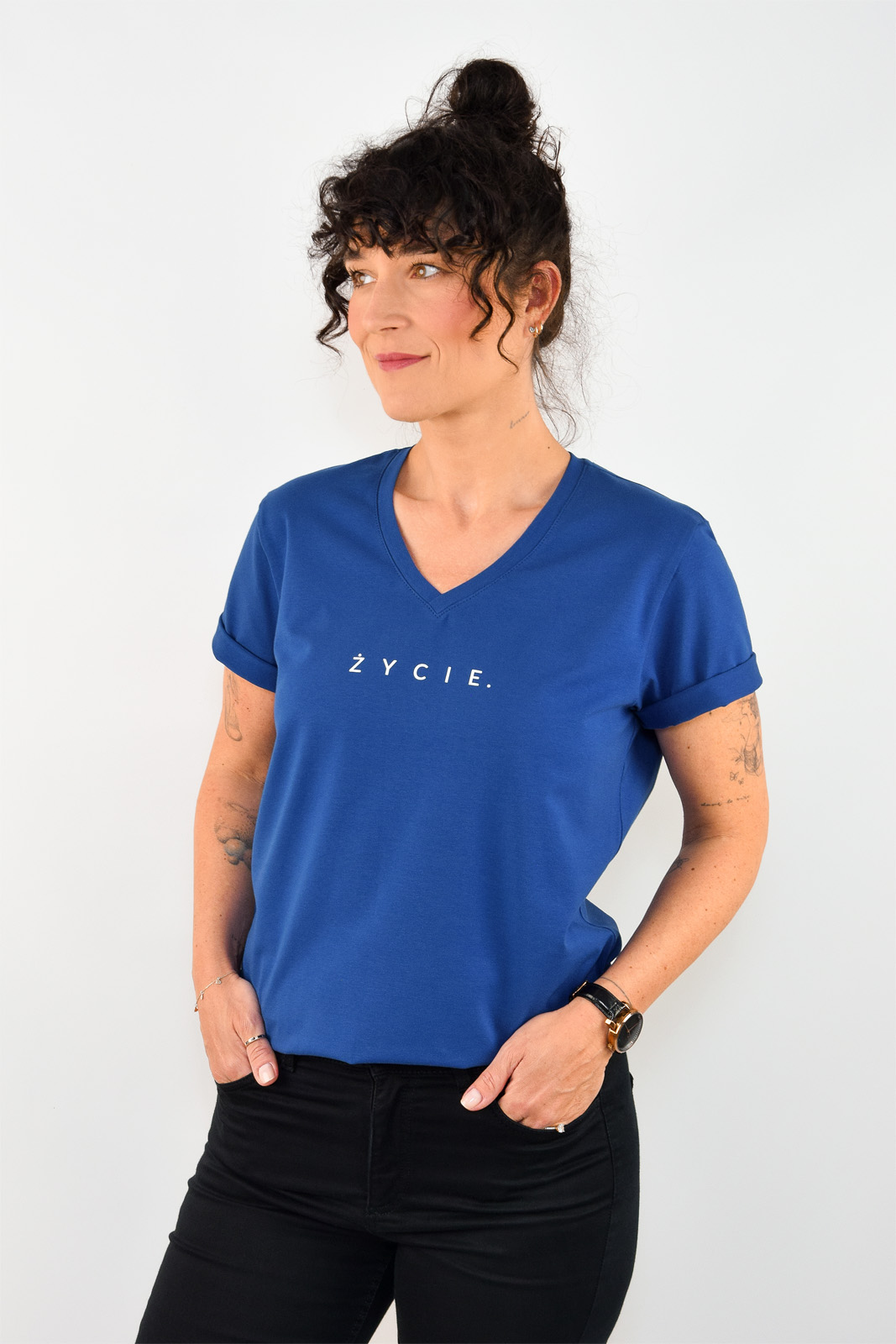 animush t-shirt regular kobalt życie