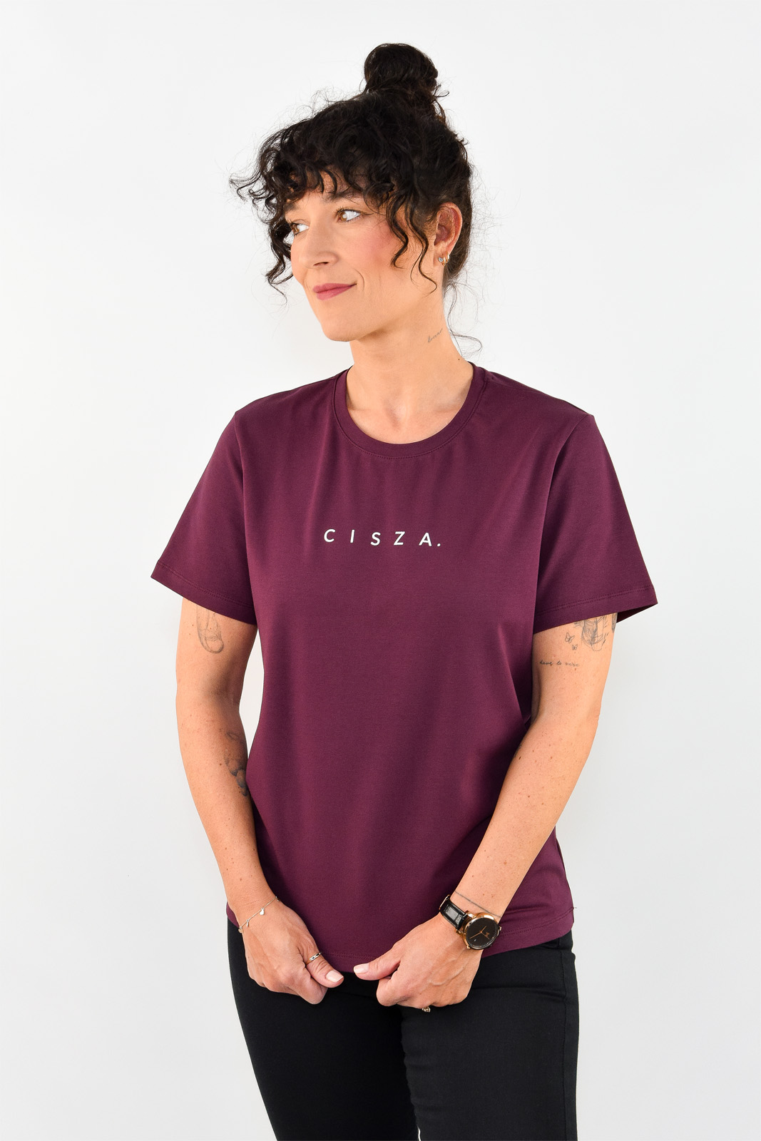 animush t-shirt regular wino cisza