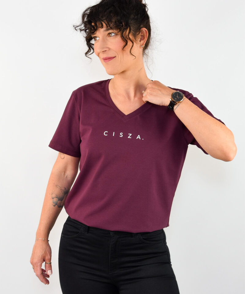 animush t-shirt regular wino cisza