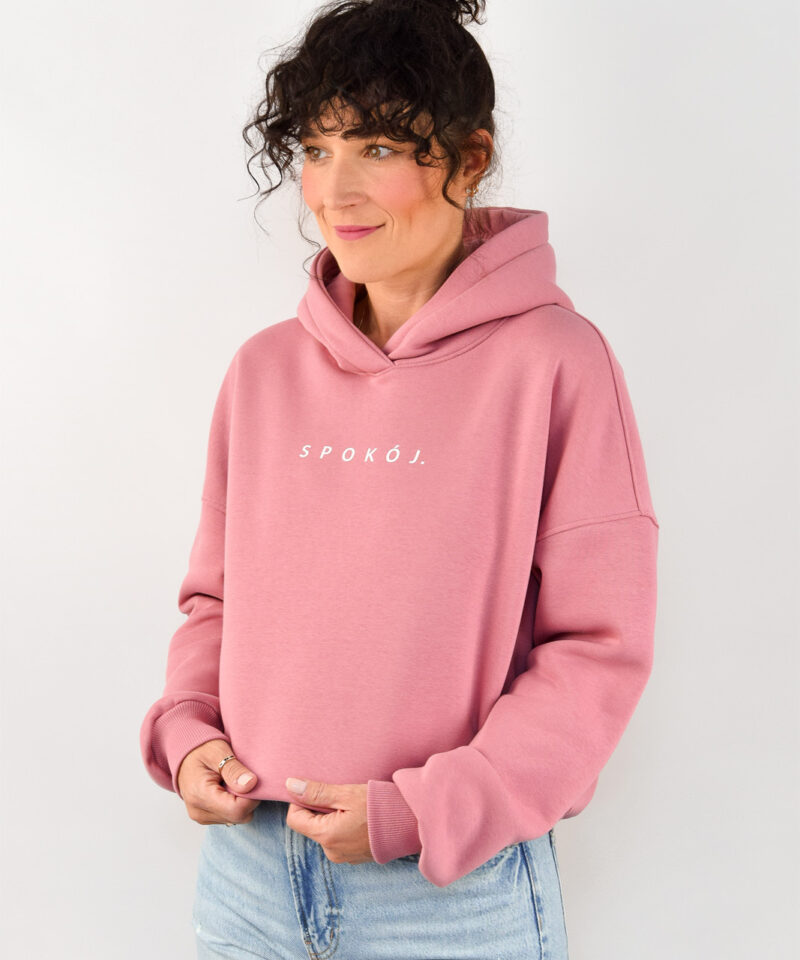 animush bluza damska hoodie flaming spokój
